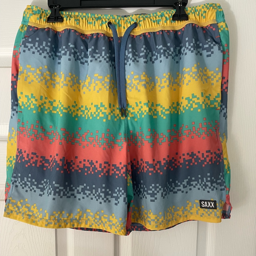SAXX Oh Buoy 2 in 1 volley 7” swim trunks SIZE:XL